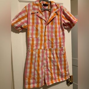 Big Bud Press Gingham Romper